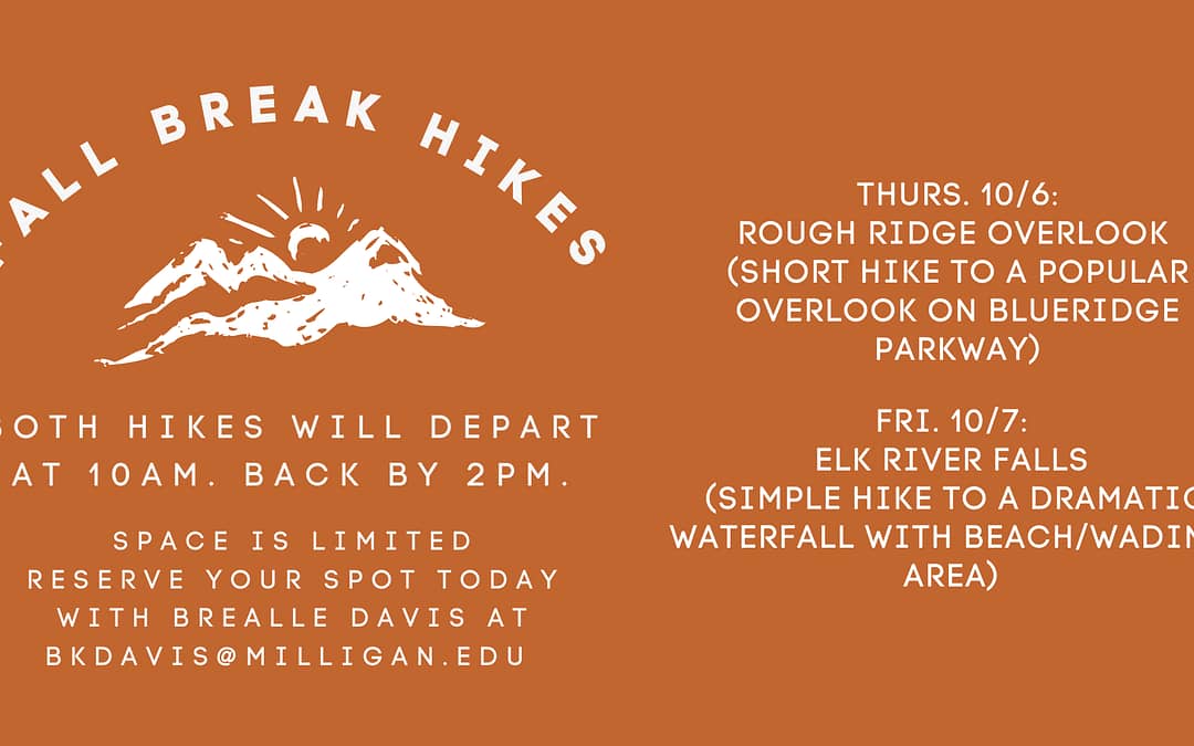 Fall Break Hikes