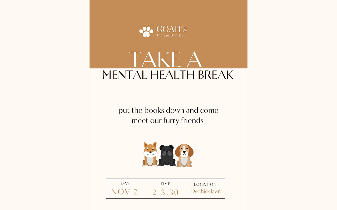 Goah’s Therapy Dog Day