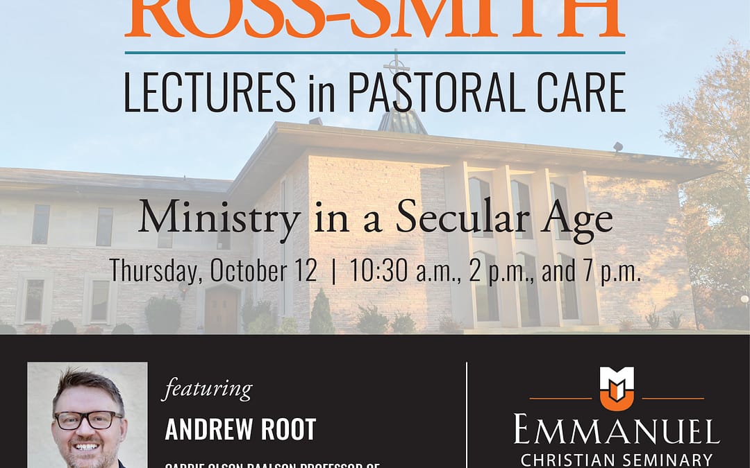 Ross-Smith Lectures in Pastoral Care