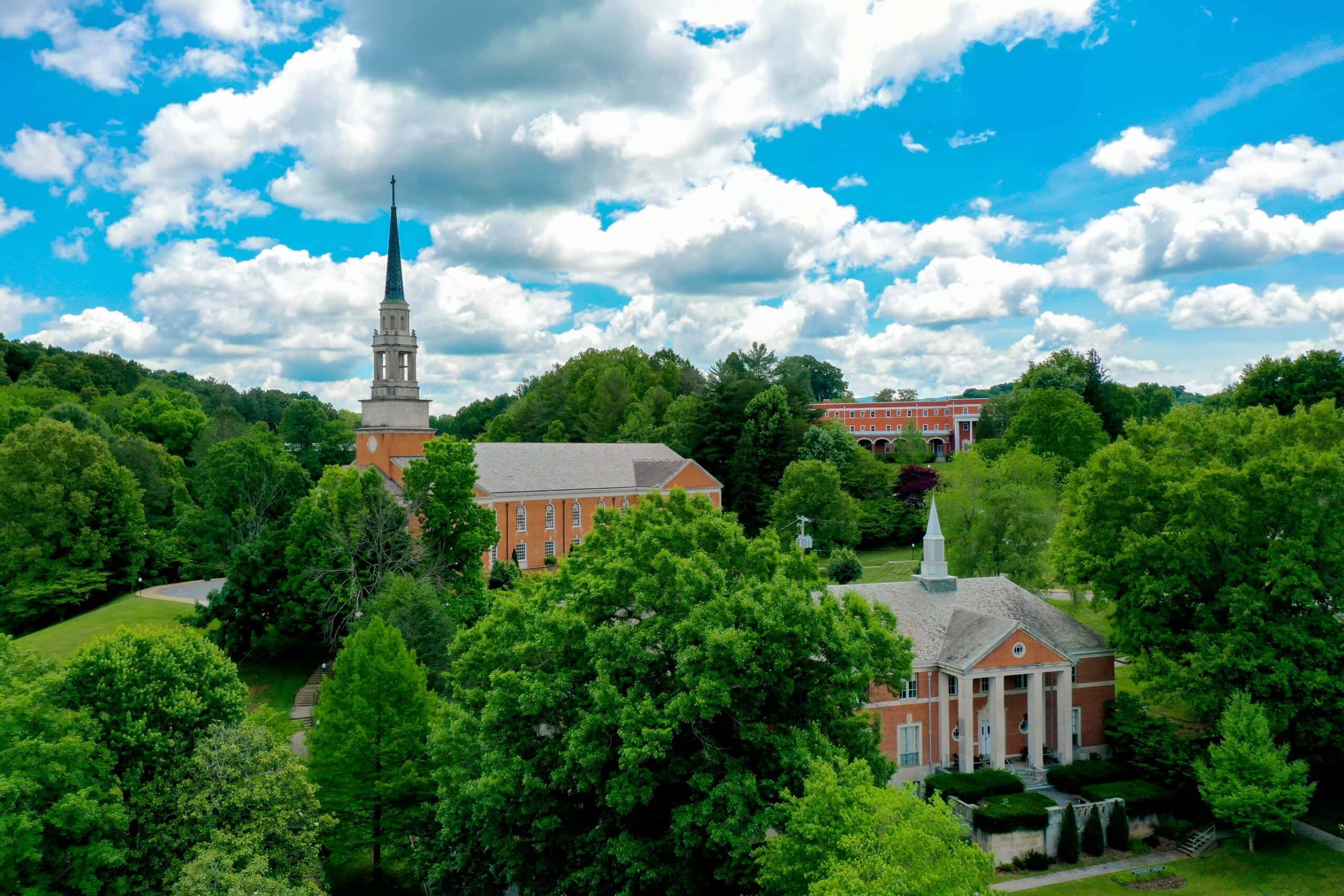 Campus Overview, Library, Seeger, Sutton