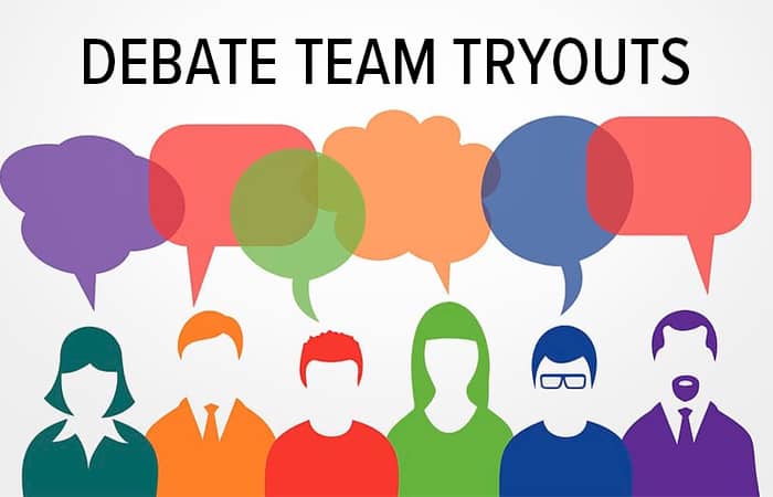 Debate Team Tryouts/Practice